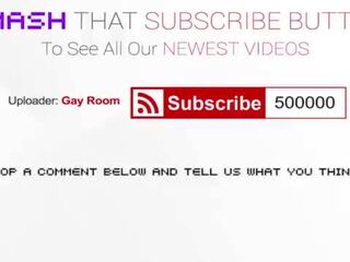 Gayroom بين الأعراق تدليك اللعنة مع كبير بي بي سي