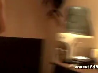 Корейська модель пози і потім відстій сперма, ххх відео b4