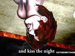 3D Vampire Vixen Riding a sexually aroused Stud's Hard phallus