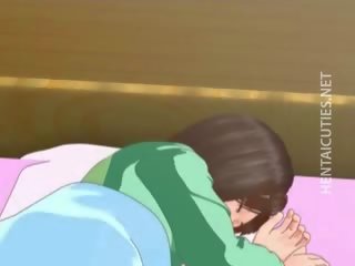 Ładniutka 3d anime laska mieć za mokre marzenie