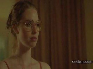 Freya Mavor The girlfriend in the Car with Glasses and a Gun 2015