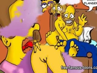 Simpsons sex clip